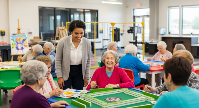 Senior receiving compassionate home care by Assisting Hands Dana Point, a non-medical agency.