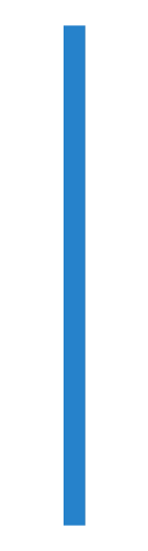 Vertical blue banner representing Assisting Hands in-home care services, emphasizing compassionate and reliable care for seniors and individuals with disabilities.