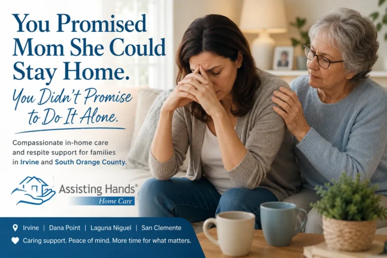 You Promised Mom She Could Stay Home. You Didn&rsquo;t Promise to Do It Alone.