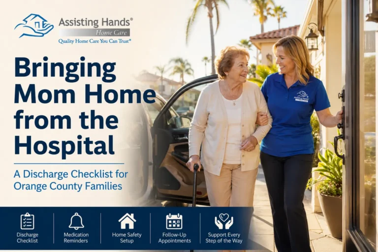 Care After Hospital Discharge for Elderly in Orange County